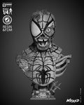 Marvel Zombies Spider-Man 3D Printed Resin Bust – Wicked Collector Display UK