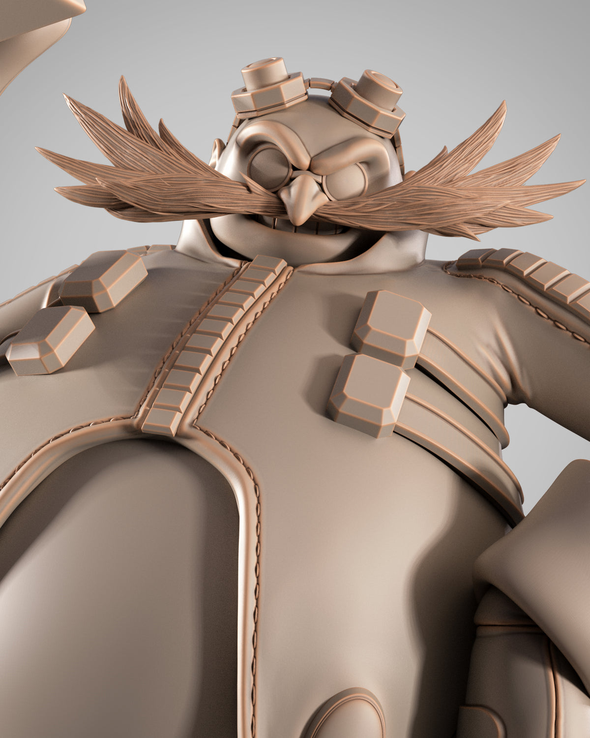 Eggman 3D Printed FDM Figure – Wicked Collector Statue UK