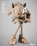 Sonic 3D Printed Resin Figure – Wicked Collector Statue UK